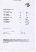 材料證書1